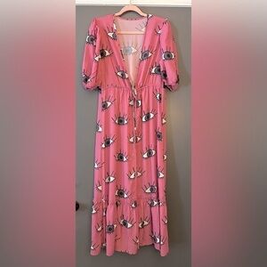 Evil Eye Swim Cover-Up - One Size